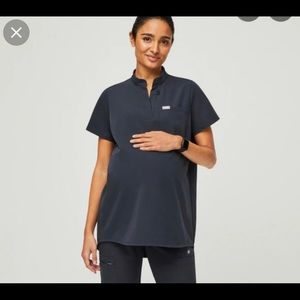 Figs maternity scrubs in Night Sky- Kitale top and Zamora bottom